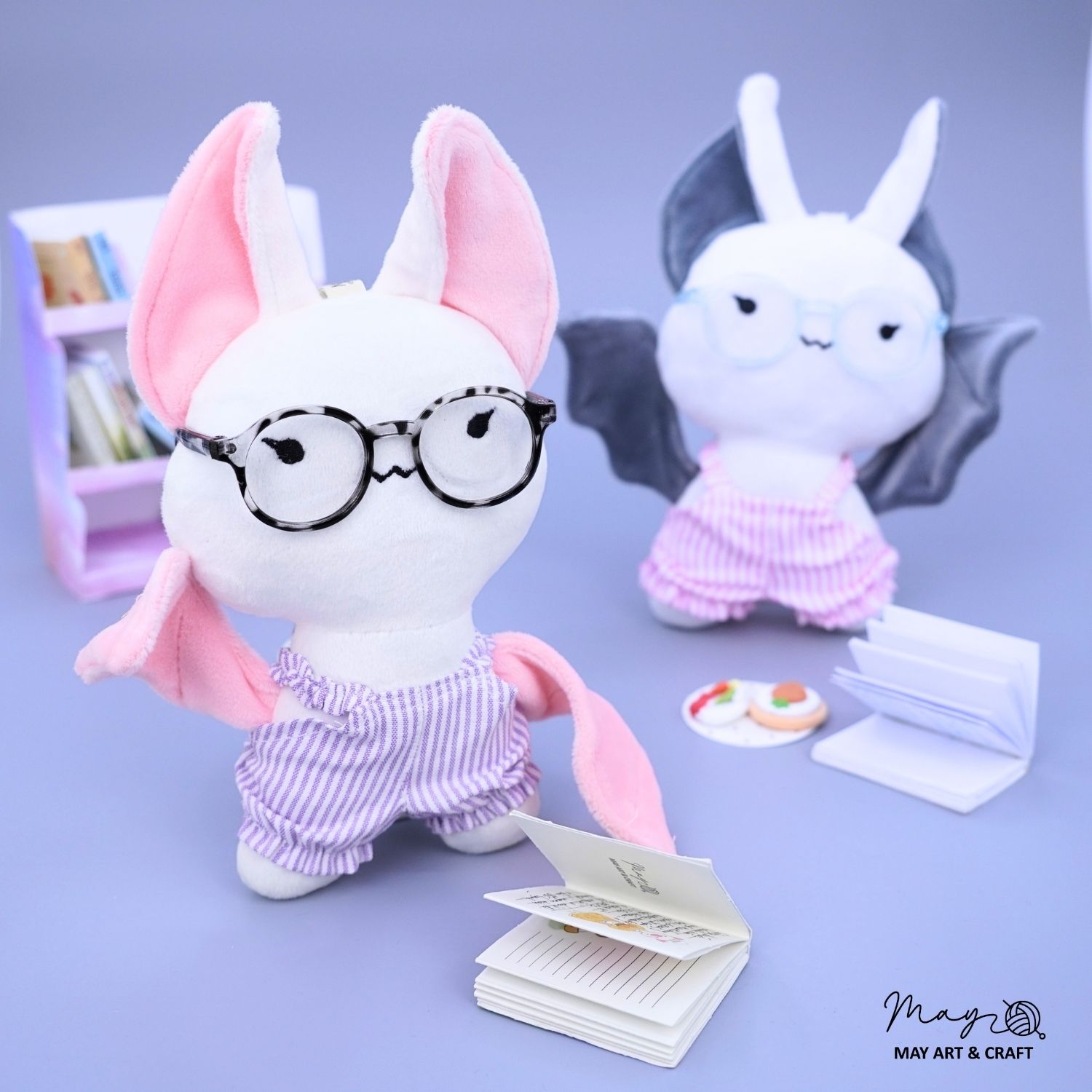 Kính mắt mini phụ kiện cho thú bông Tiệm tạp hóa nhà May