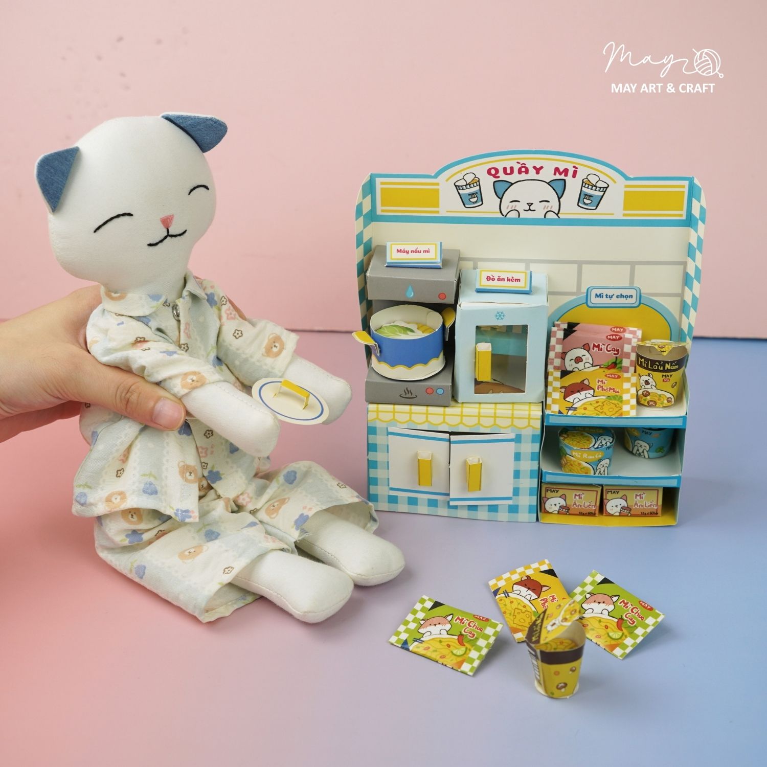 Set đồ chơi giấy - tự làm mô hình giấy 3D DIY nhiều chủ đề