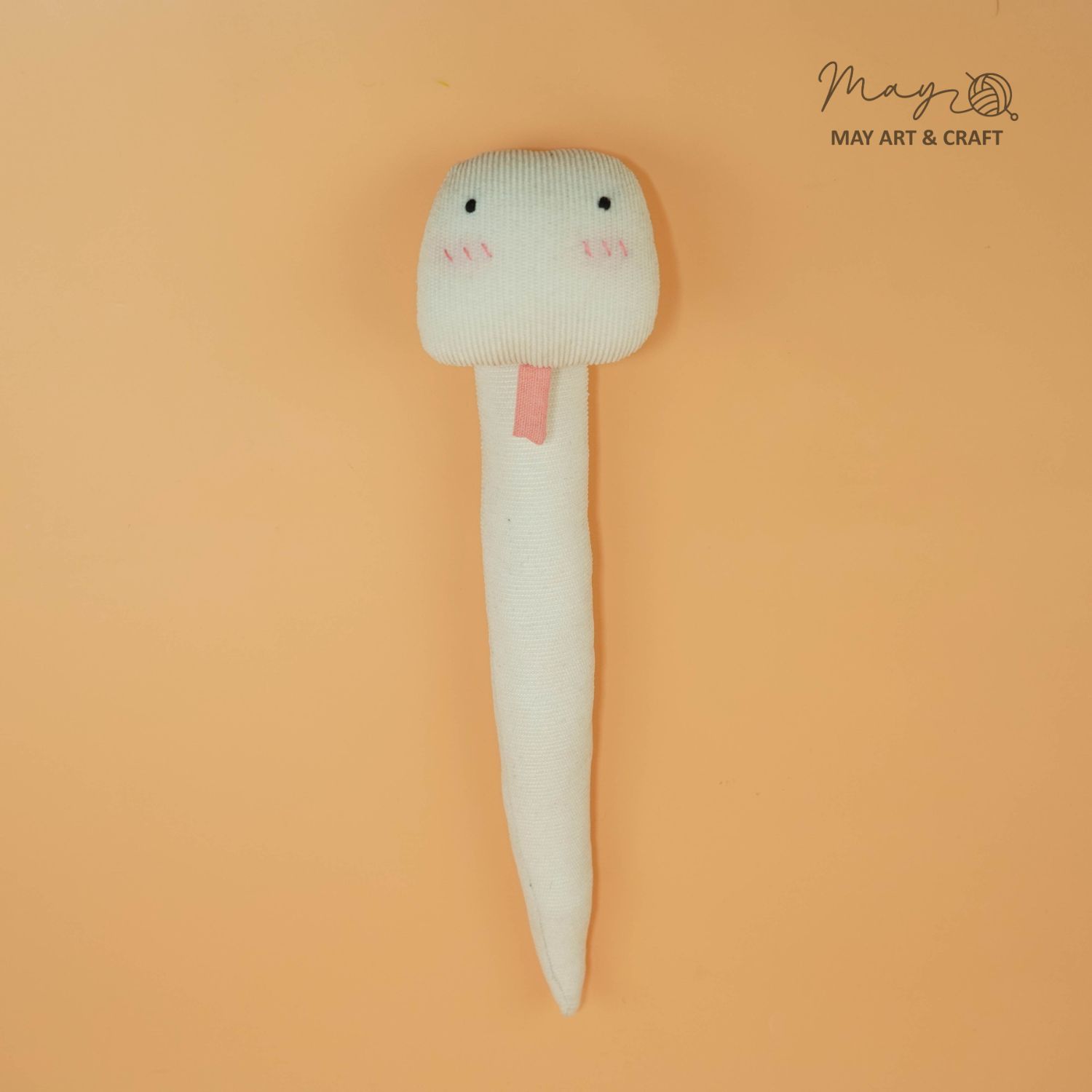 Móc khóa bông vải thủ công