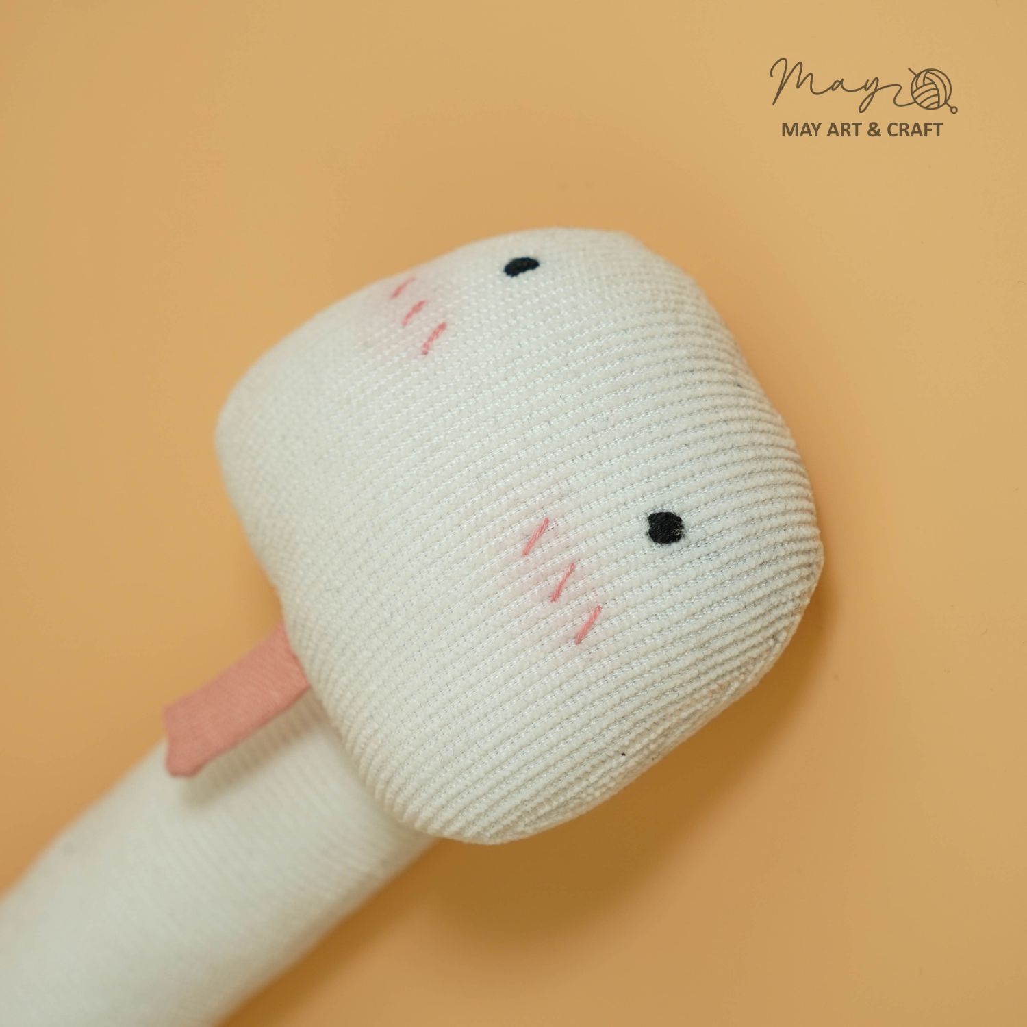 Móc khóa bông vải thủ công