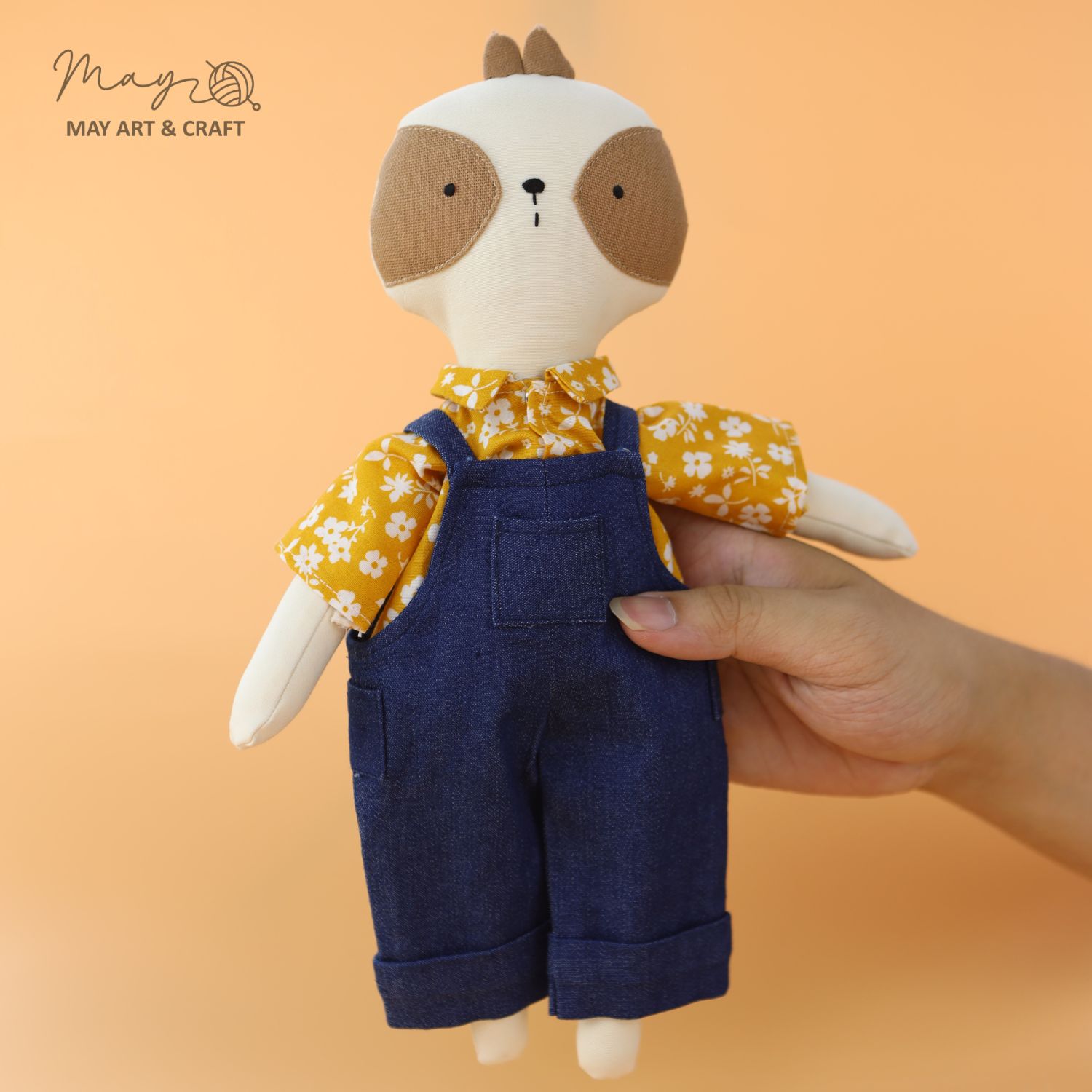 Phôi thú bông bé lười