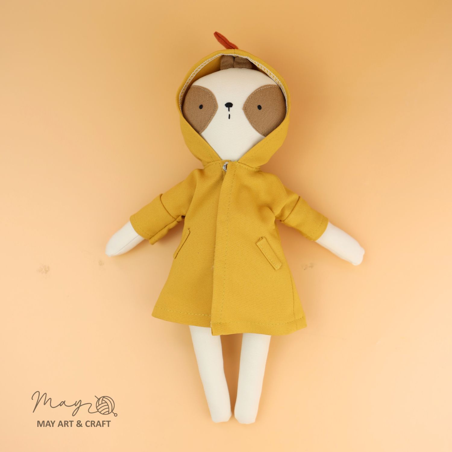 Phôi thú bông bé lười