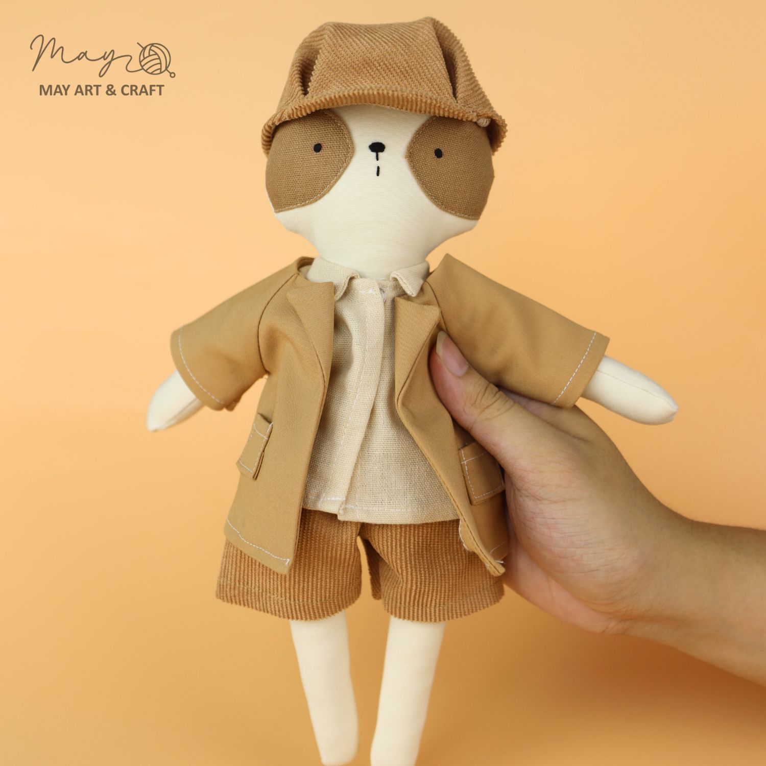 Phôi thú bông bé lười