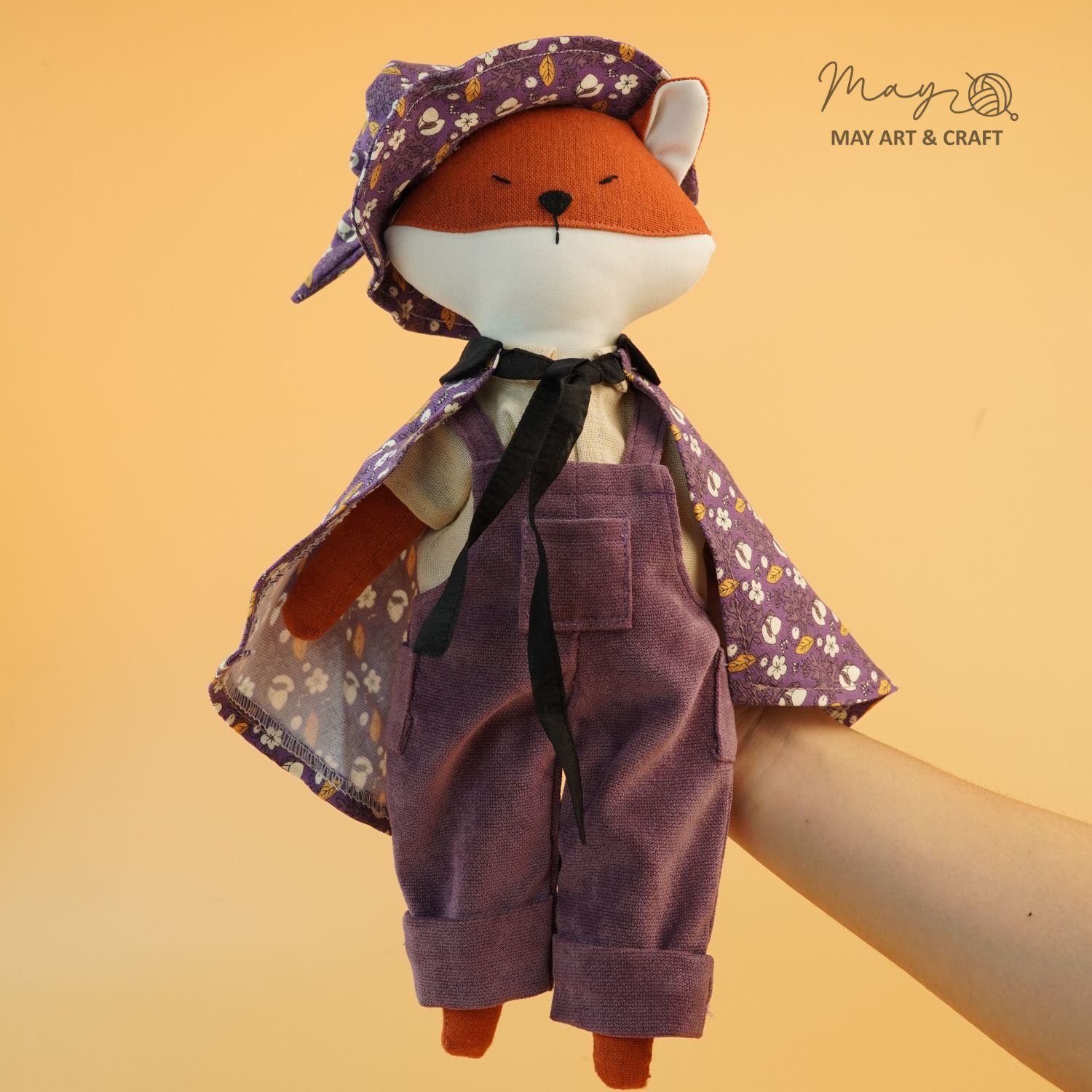 Trang phục phù thuỷ cho thú bông vải