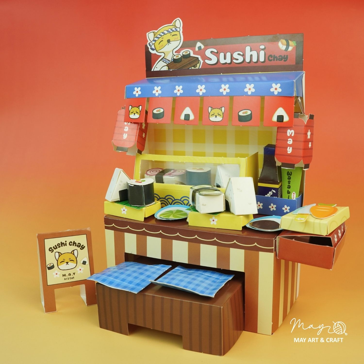 Set đồ chơi giấy - tự làm mô hình giấy 3D DIY nhiều chủ đề