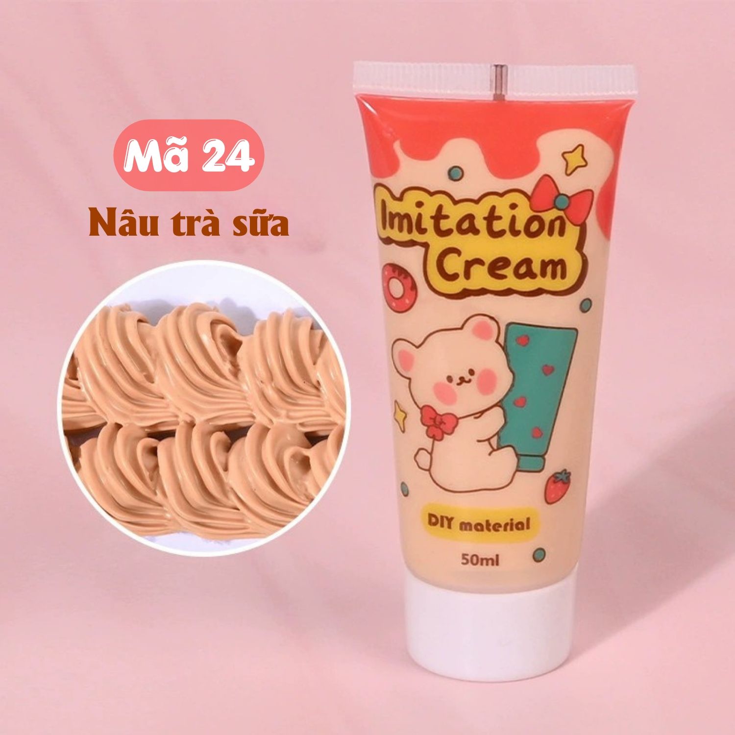 Keo kem DIY tuýp 50g trang trí thủ công