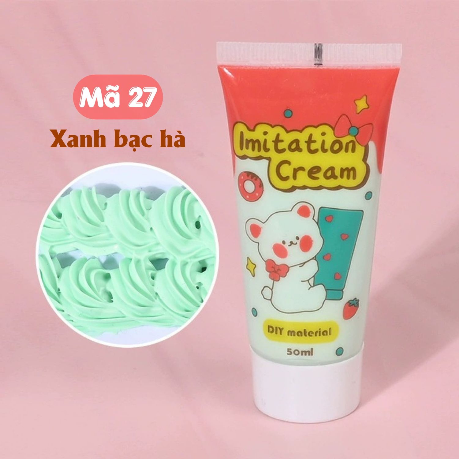 Keo kem DIY tuýp 50g trang trí thủ công