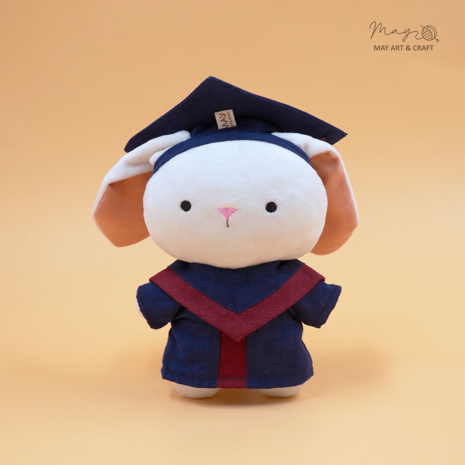 Bộ đồ tốt nghiệp dành cho thú bông mini (Kèm mũ)