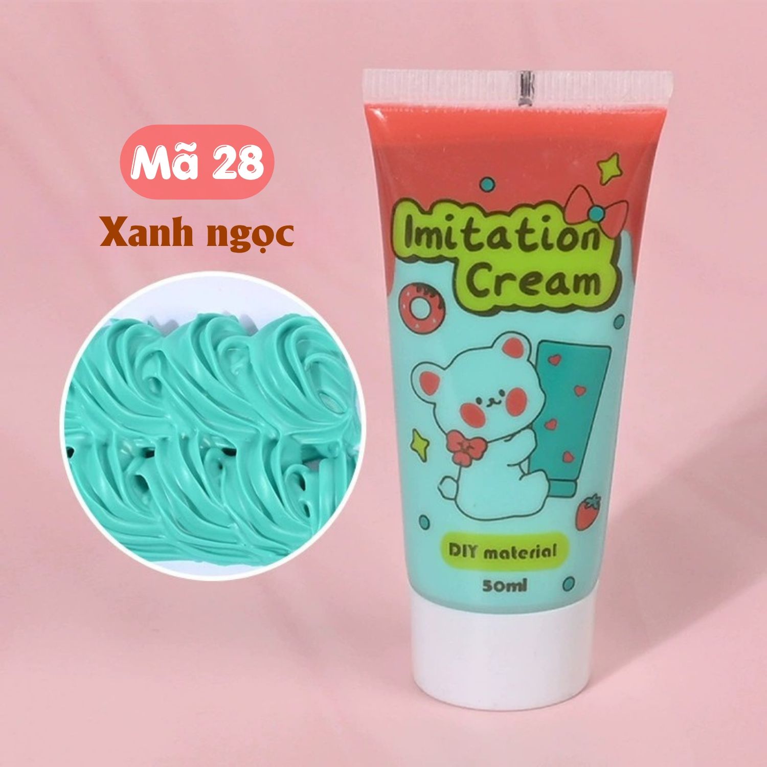 Keo kem DIY tuýp 50g trang trí thủ công