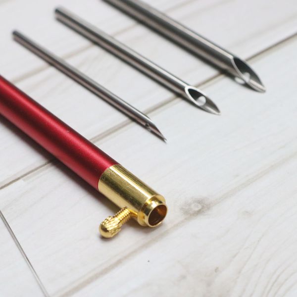 Bộ KIT làm băng đô quả bơ (chưa có khung, kim thêu)