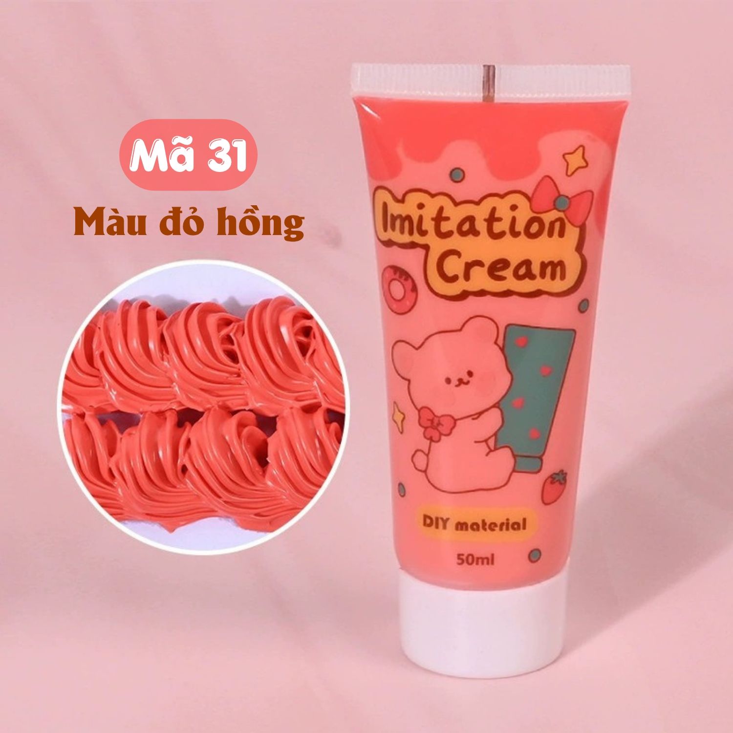 Keo kem DIY tuýp 50g trang trí thủ công
