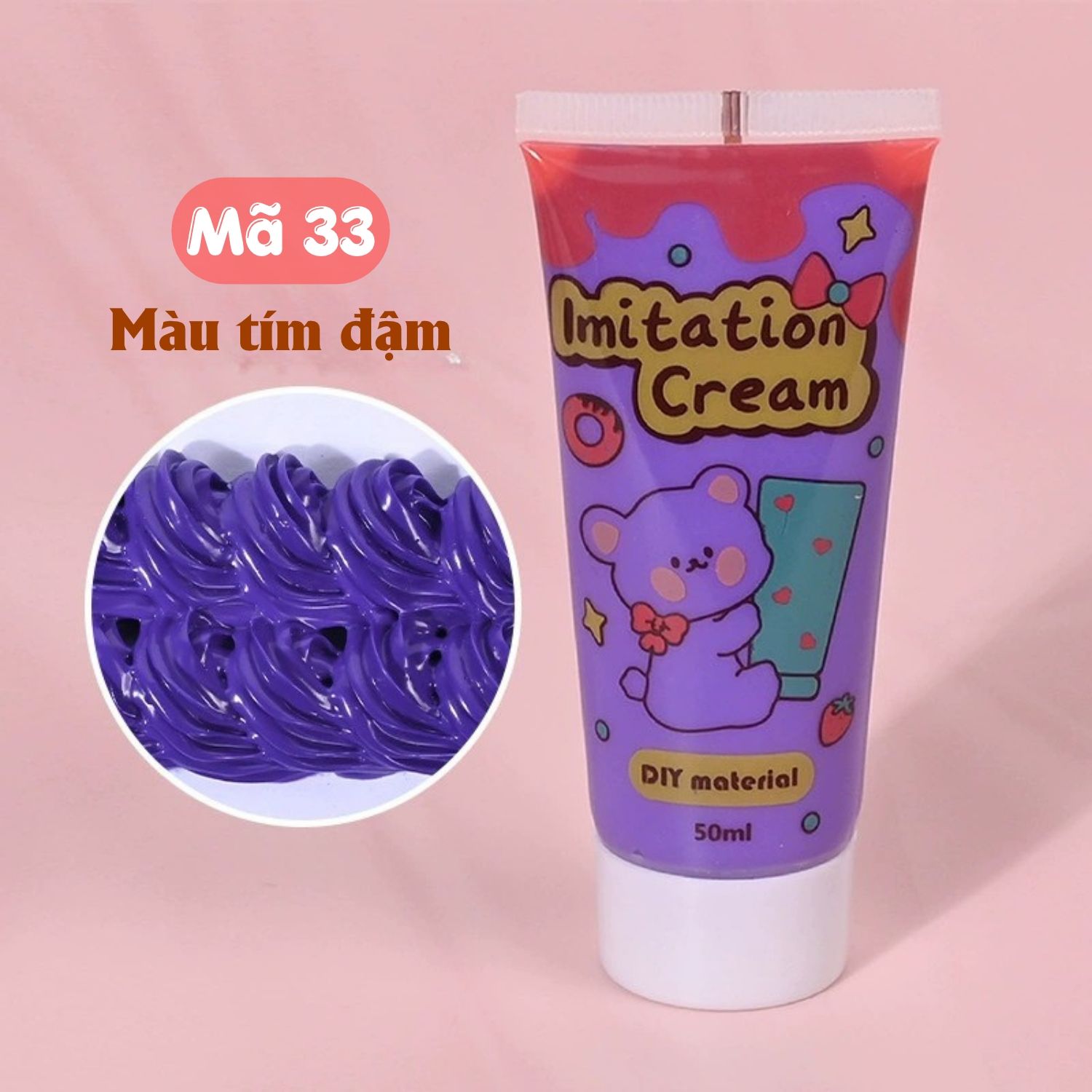 Keo kem DIY tuýp 50g trang trí thủ công