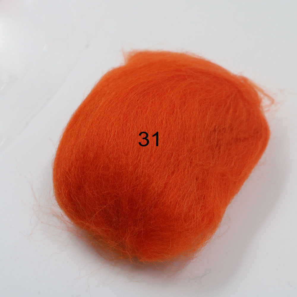 Len chọc lẻ gói 10 gram - tông nâu vàng cam - 9n