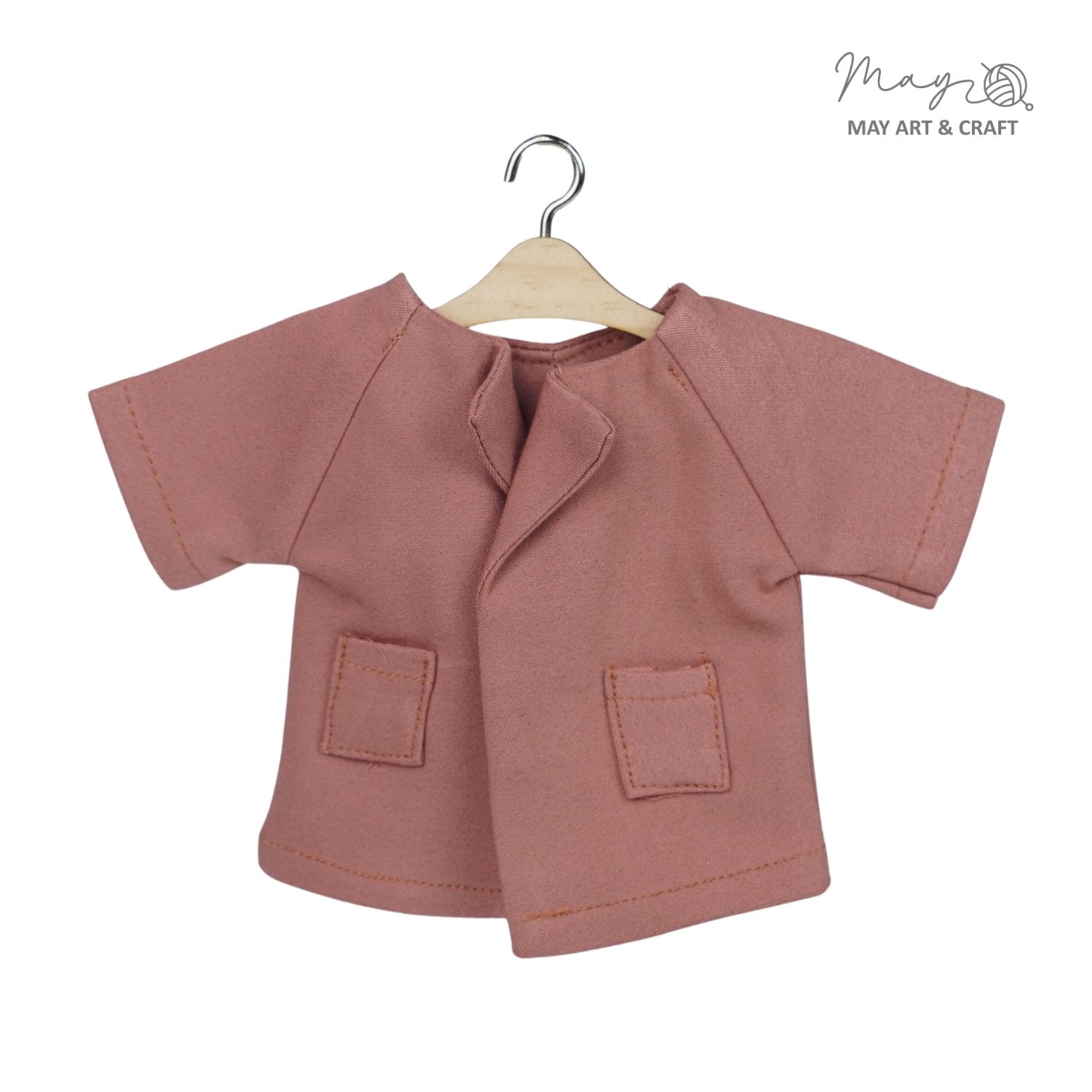 Áo khoác blazer cho thú bông vải