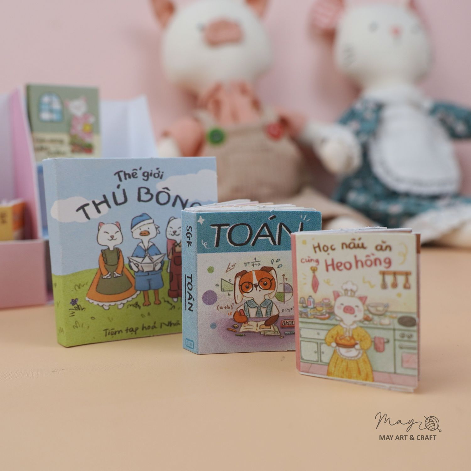 Combo 3 bộ đồ chơi tự làm mô hình giấy 3D DIY