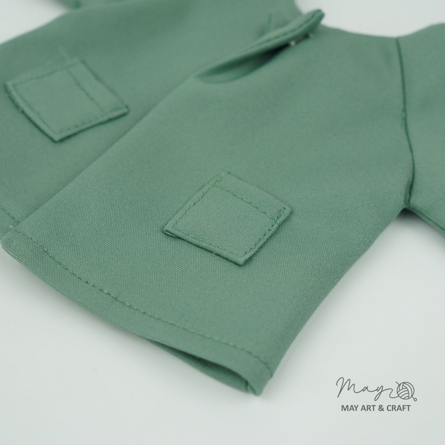 Áo khoác blazer cho thú bông vải