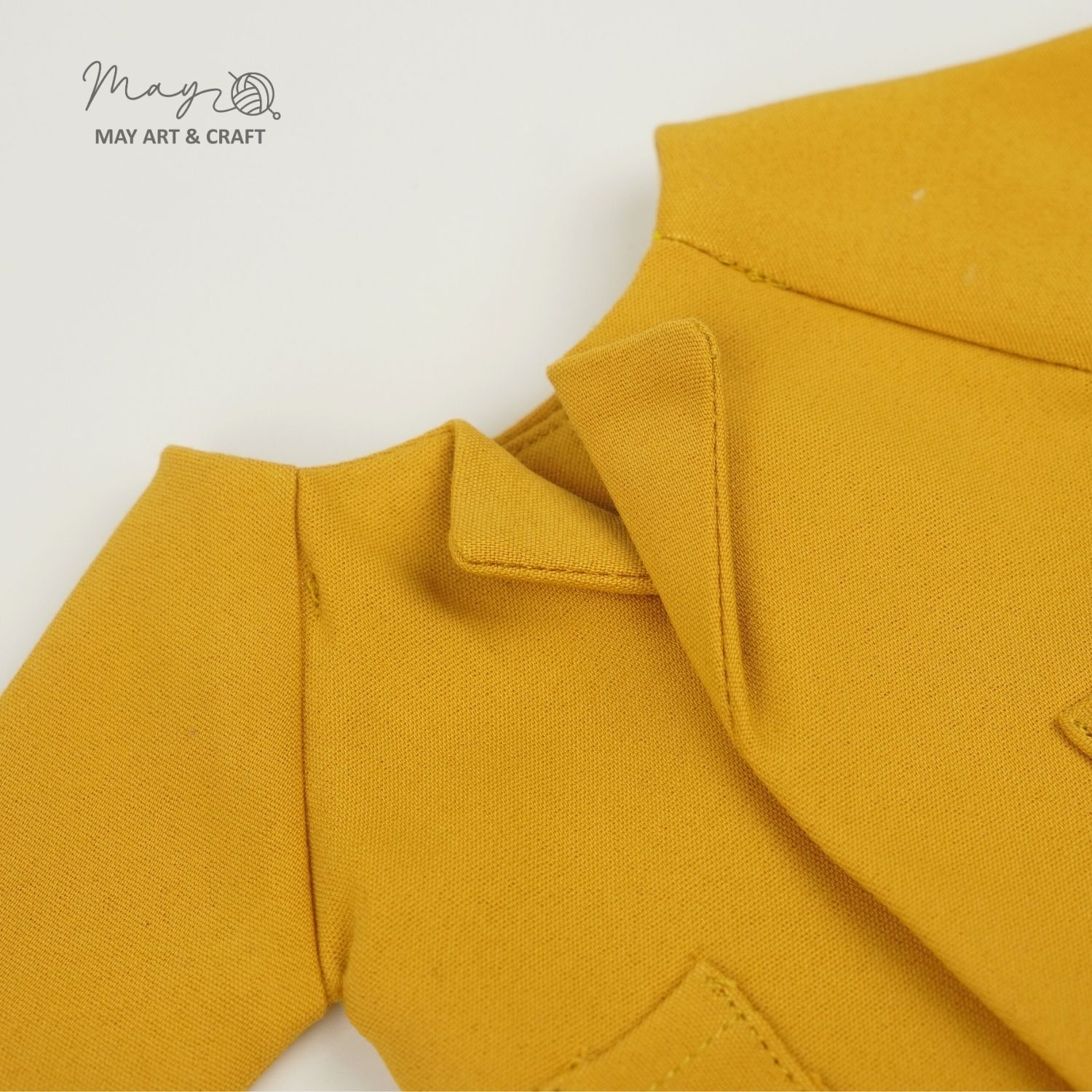 Áo khoác blazer cho thú bông vải