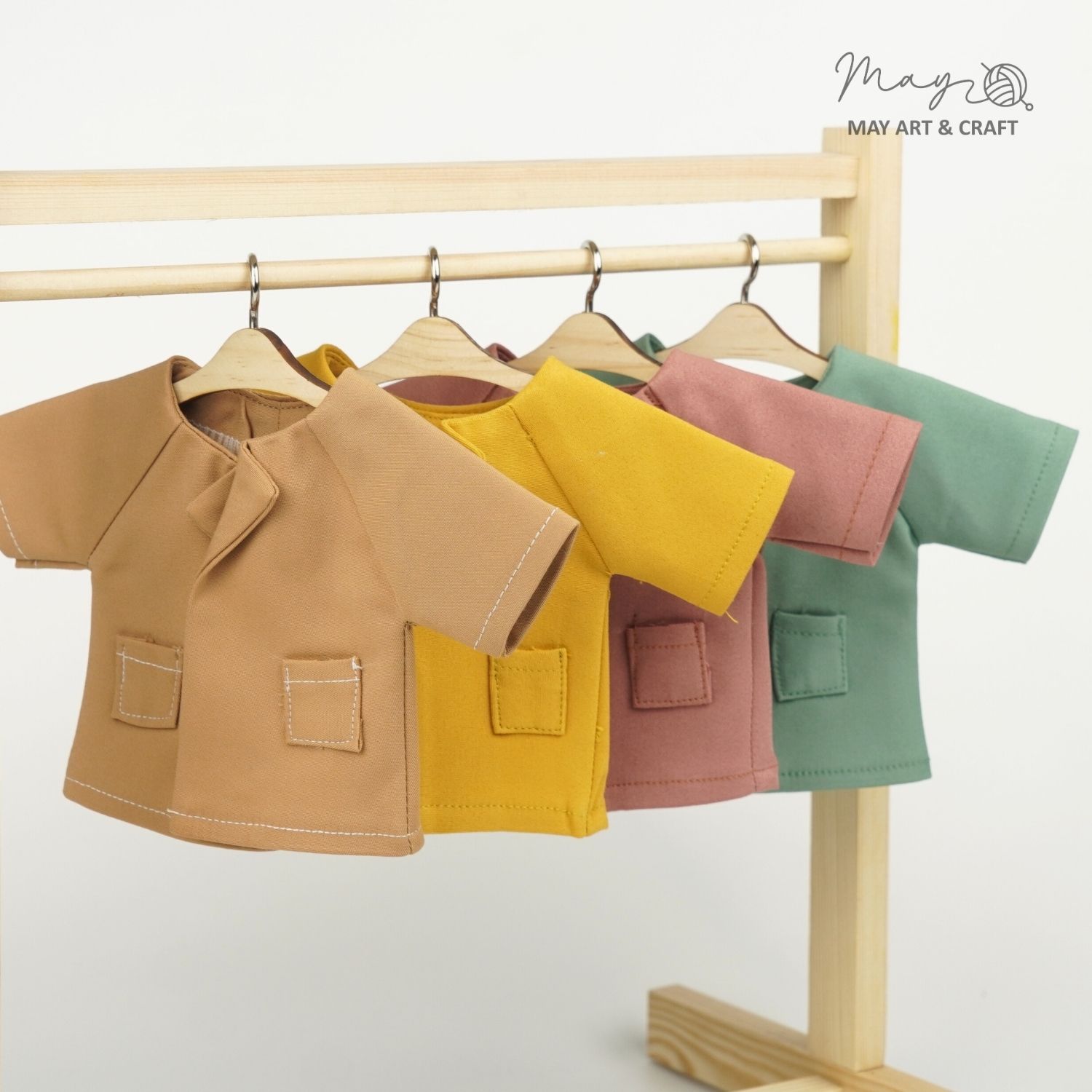 Áo khoác blazer cho thú bông vải