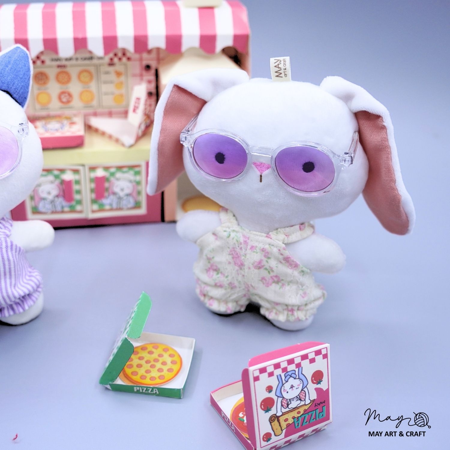 Kính mắt mini phụ kiện cho thú bông Tiệm tạp hóa nhà May