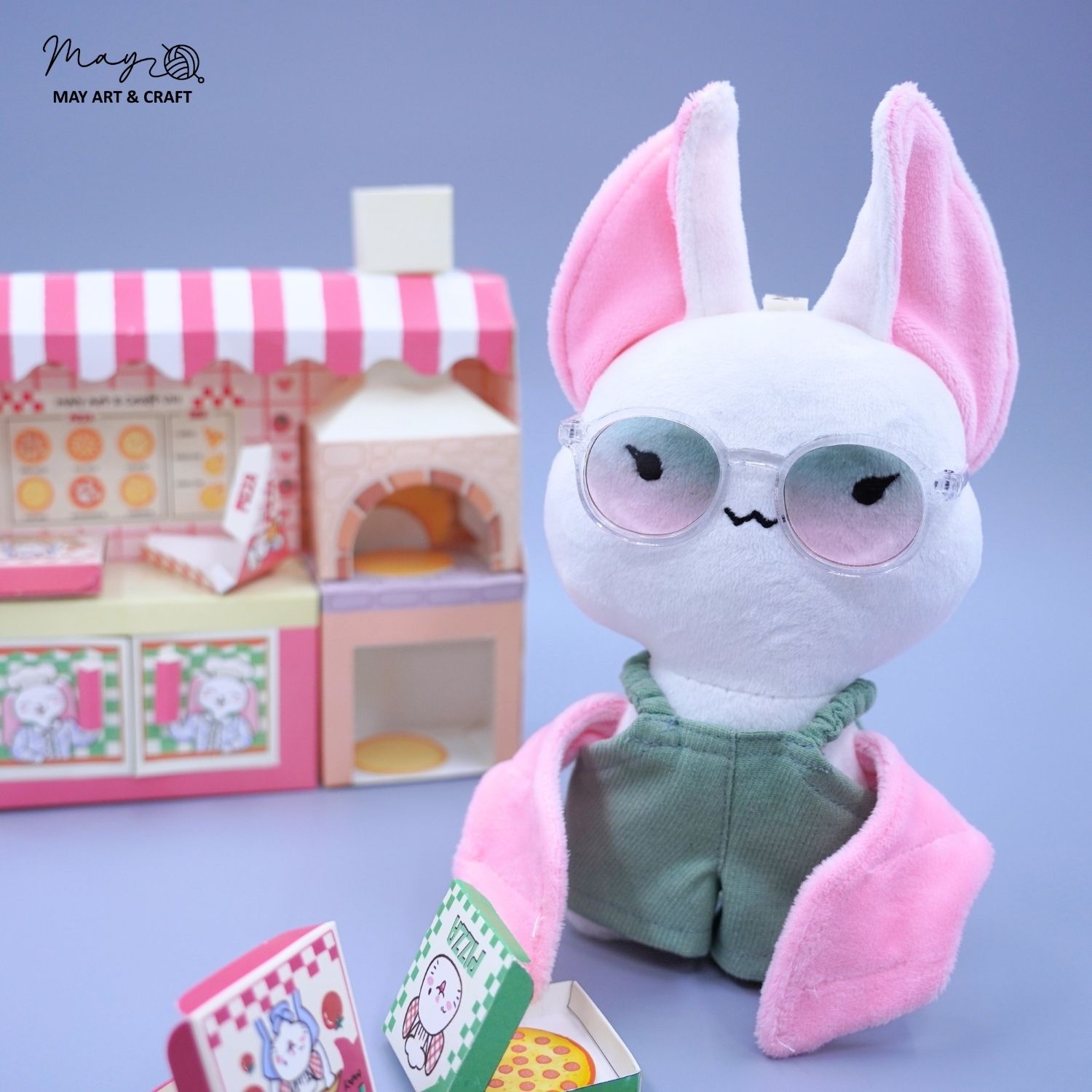 Kính mắt mini phụ kiện cho thú bông Tiệm tạp hóa nhà May