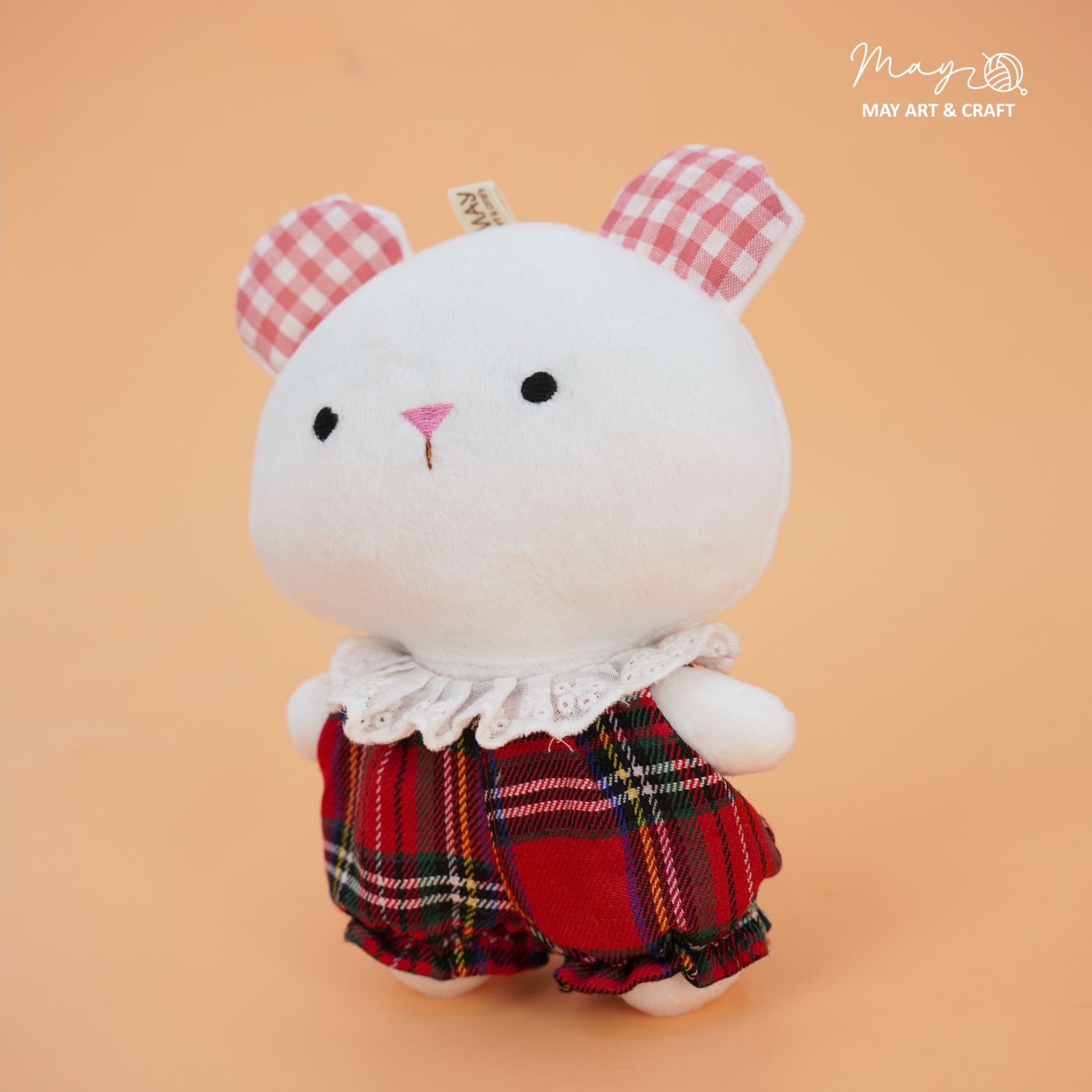 Yếm bí ngô cao cổ cho thú bông mini