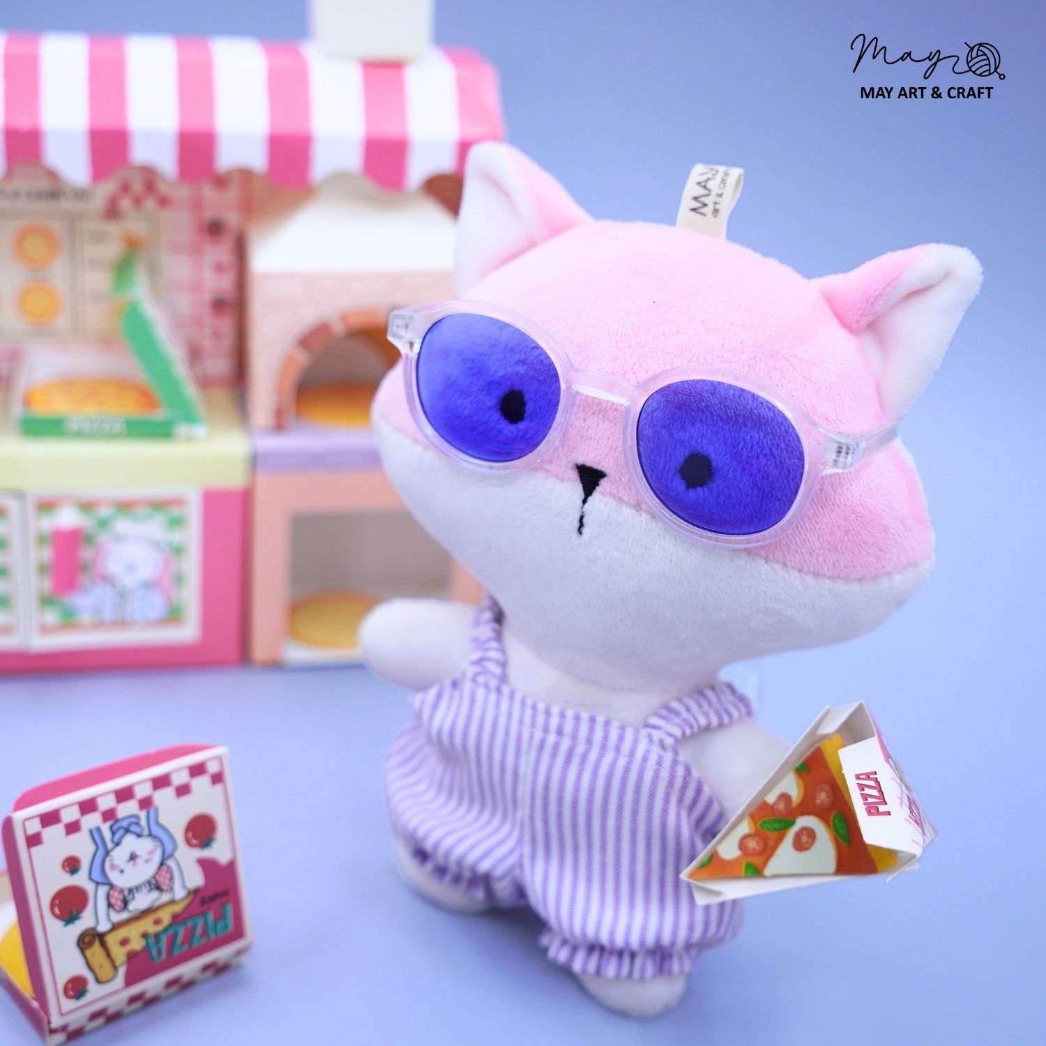 Kính mắt mini phụ kiện cho thú bông Tiệm tạp hóa nhà May