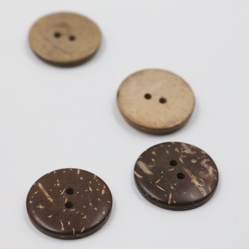 Cúc gỗ dừa 25mm - gói 20c