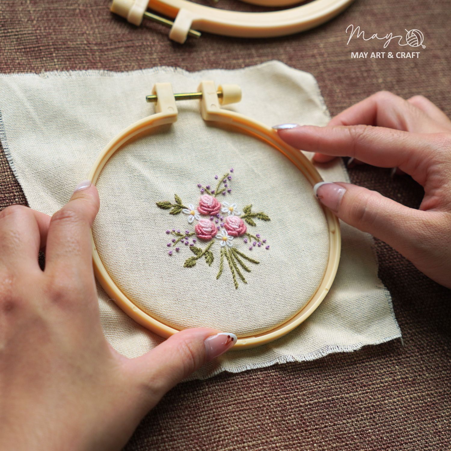 Khung thêu nhựa nhiều kích cỡ