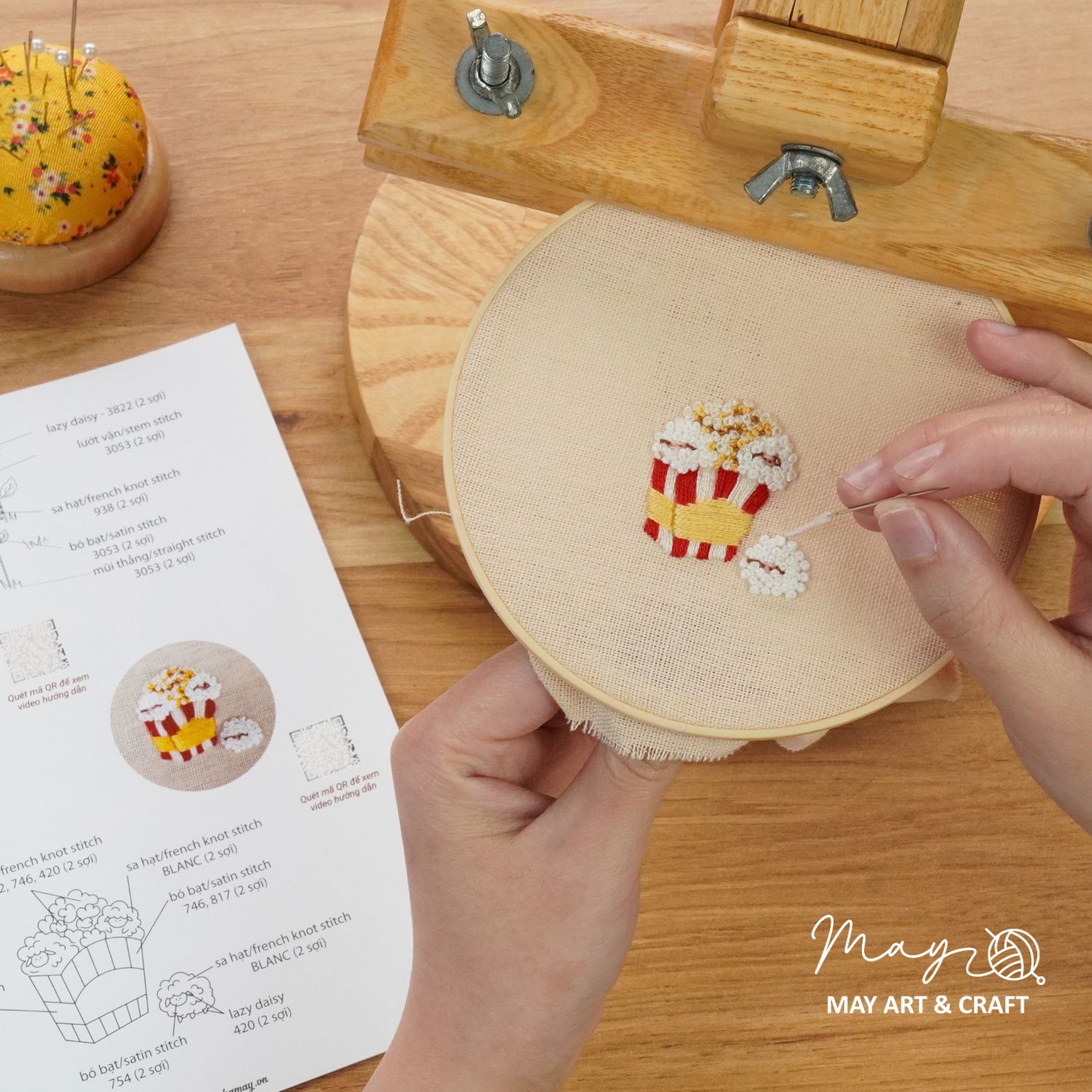 Quyển in mẫu thêu Embroidery Pattern