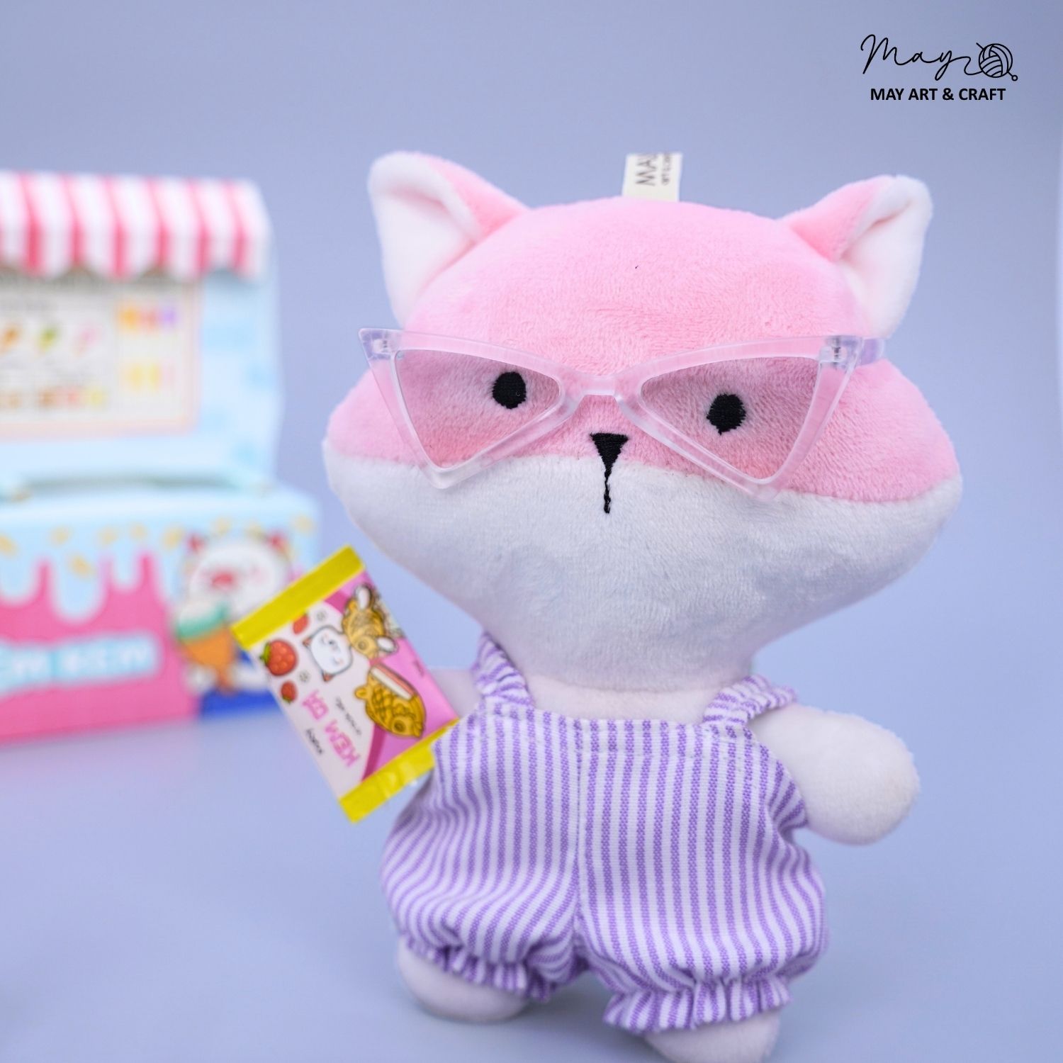 Kính mắt mini phụ kiện cho thú bông Tiệm tạp hóa nhà May