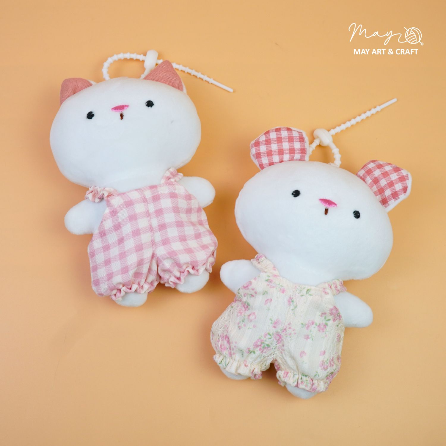 Quần yếm chun cho thú bông mini (nhiều màu sắc)