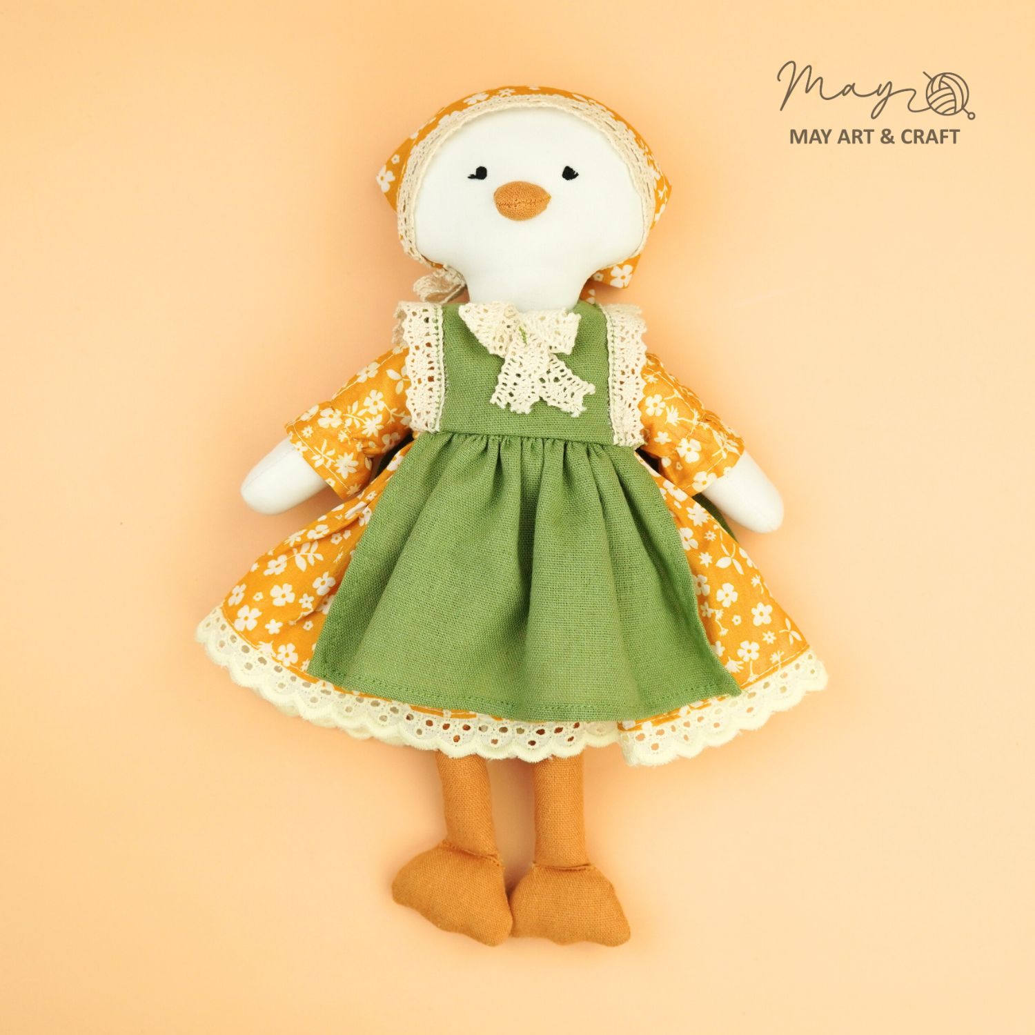 Váy ren xoè cổ tròn