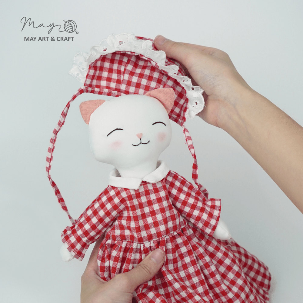 Mũ bonet thú bông