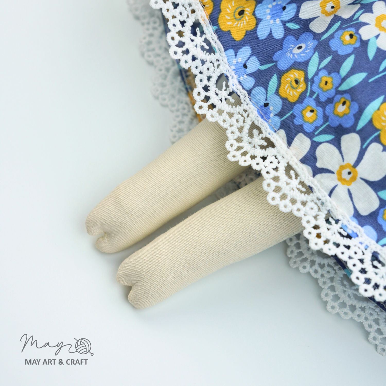 Phôi thú bông heo hồng