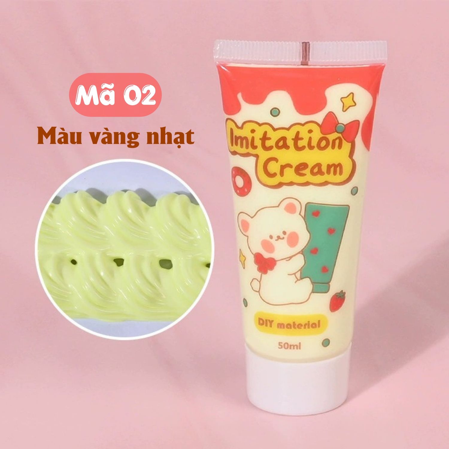 Keo kem DIY tuýp 50g trang trí thủ công