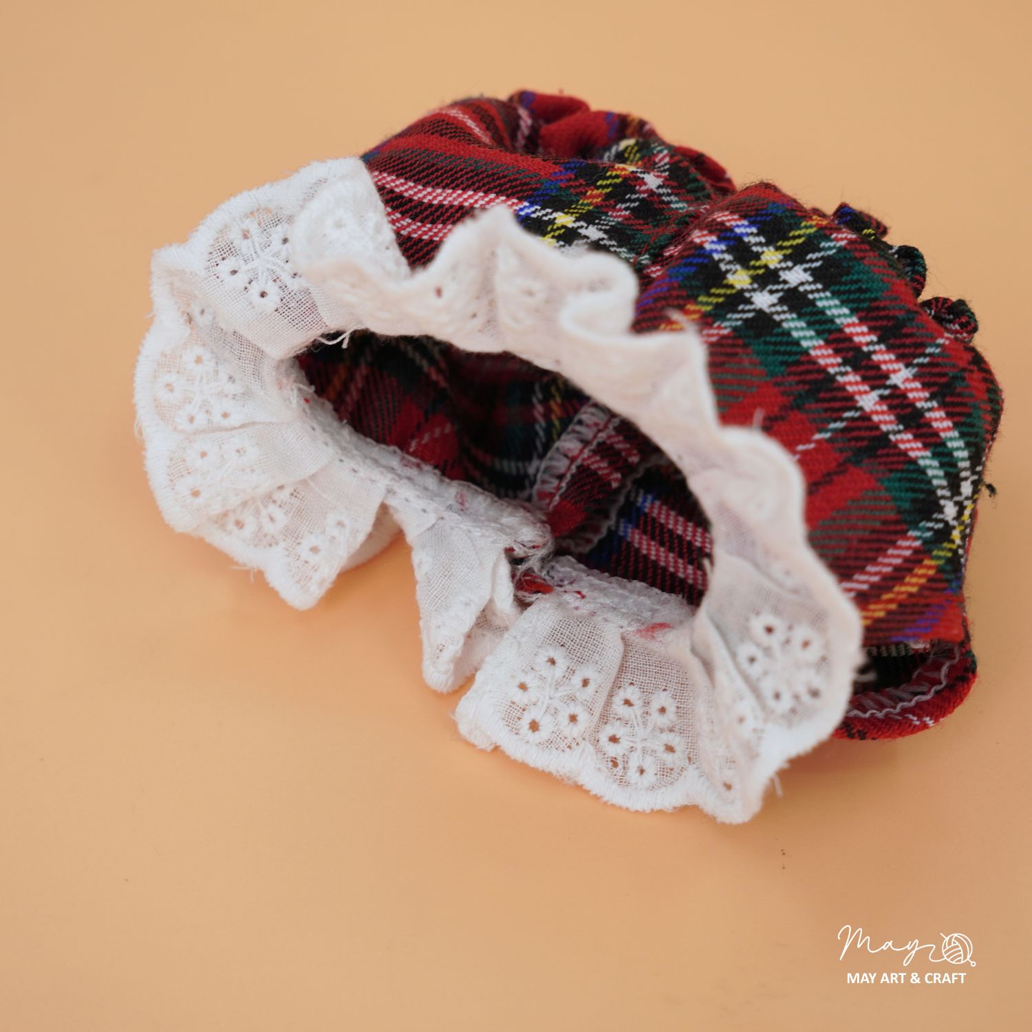 Yếm bí ngô cao cổ cho thú bông mini