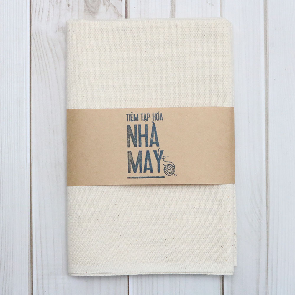 [Hàng thanh lý] Vải thô mộc 100x40cm (1 tấm)