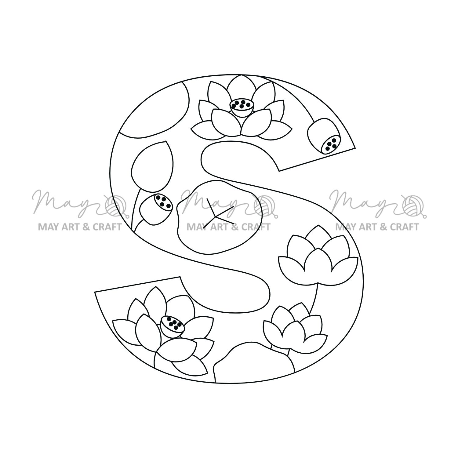 Mếch tan in sẵn chữ cái (lẻ 1 chữ)