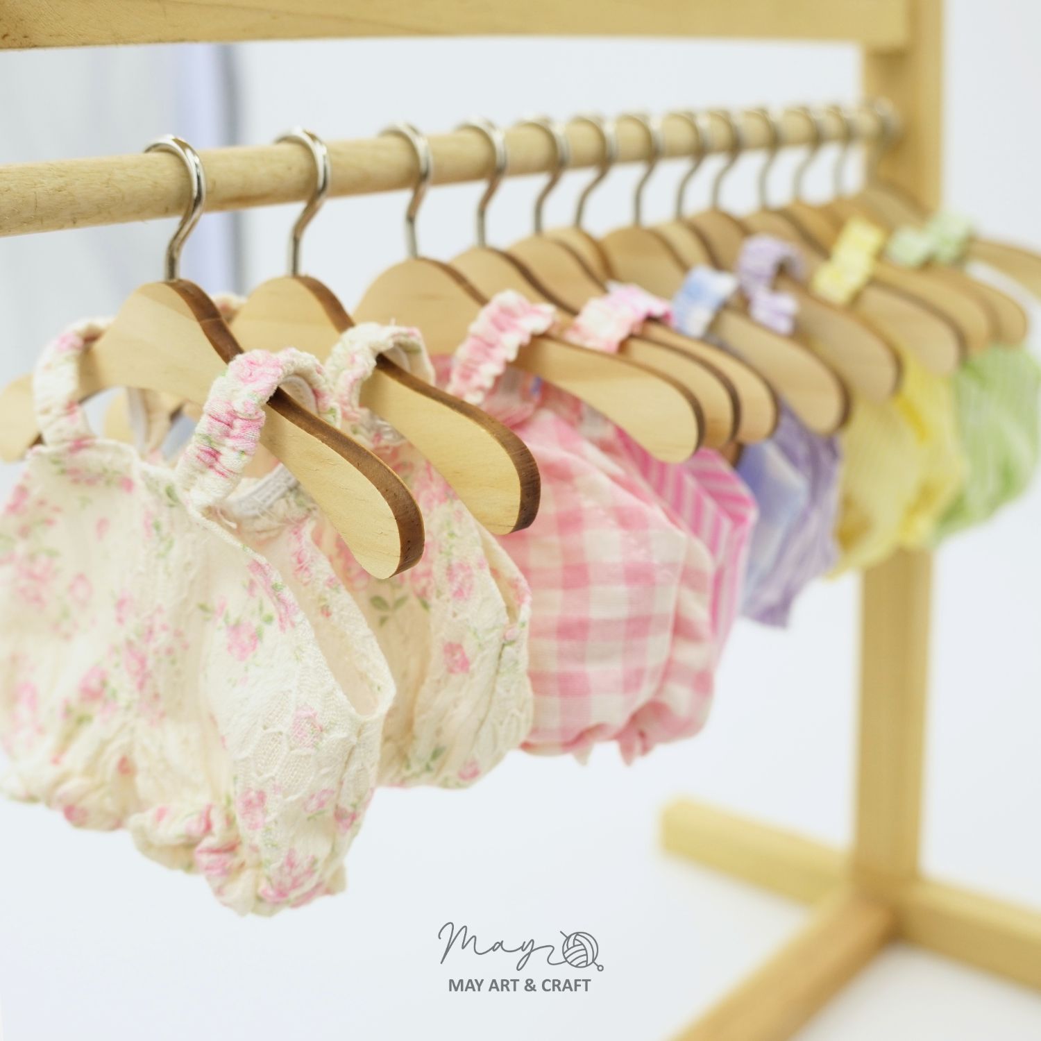 Quần yếm chun cho thú bông mini (nhiều màu sắc)