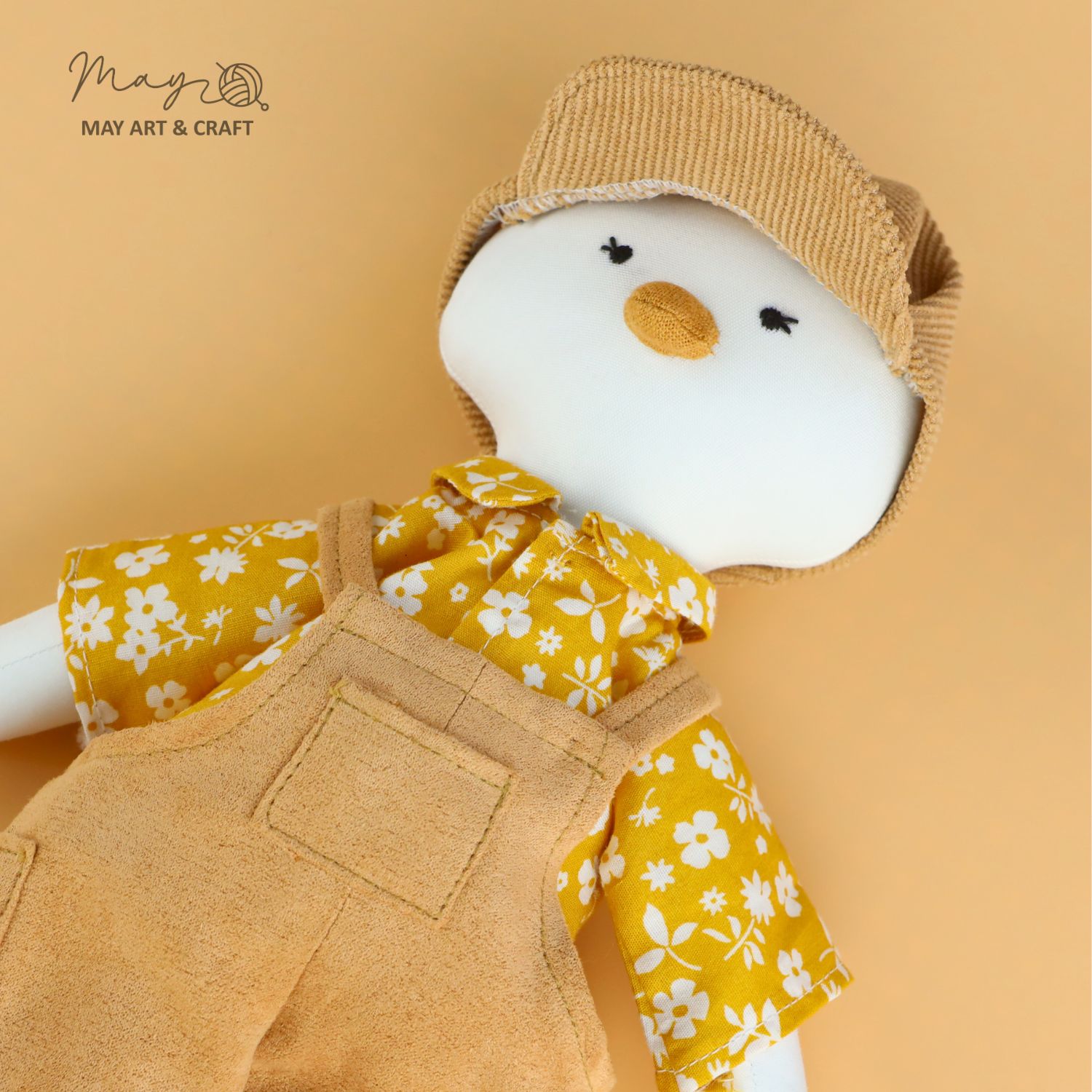 Combo thú bông vải cặp đôi thỏ vịt vàng