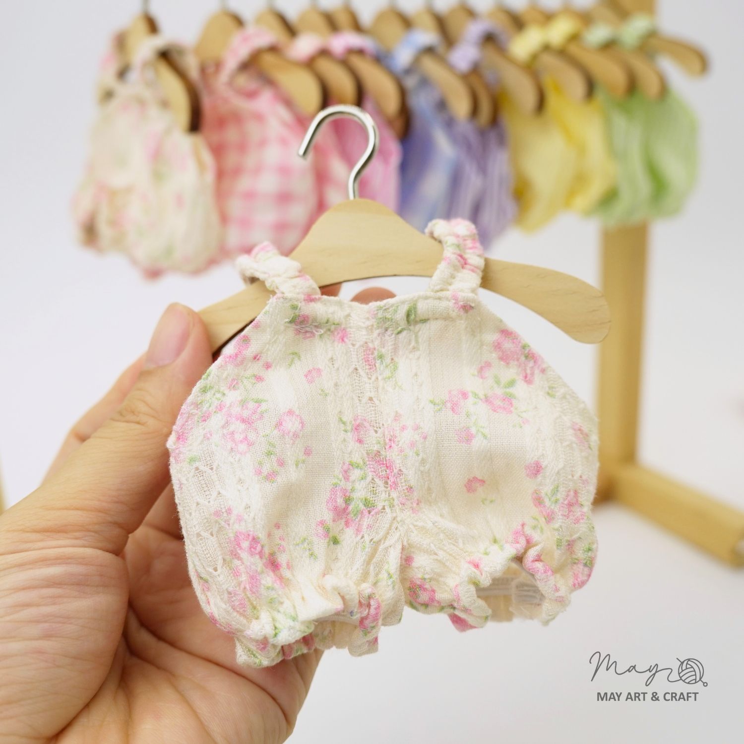 Quần yếm chun cho thú bông mini (nhiều màu sắc)