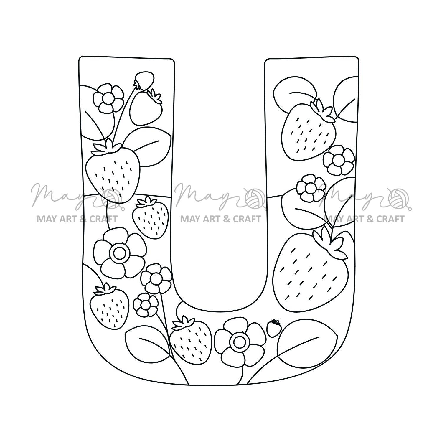 Mếch tan in sẵn chữ cái (lẻ 1 chữ)