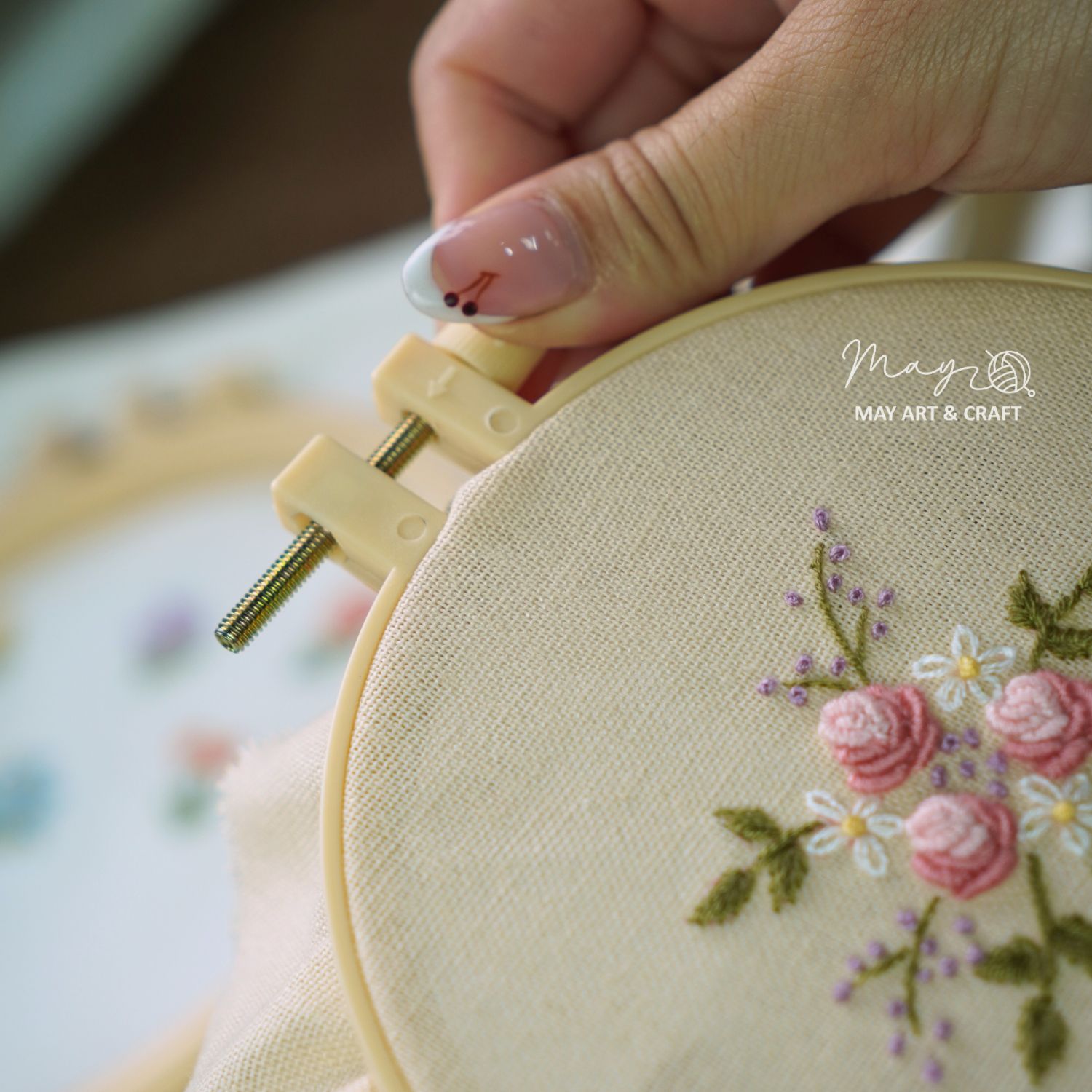 Khung thêu nhựa nhiều kích cỡ