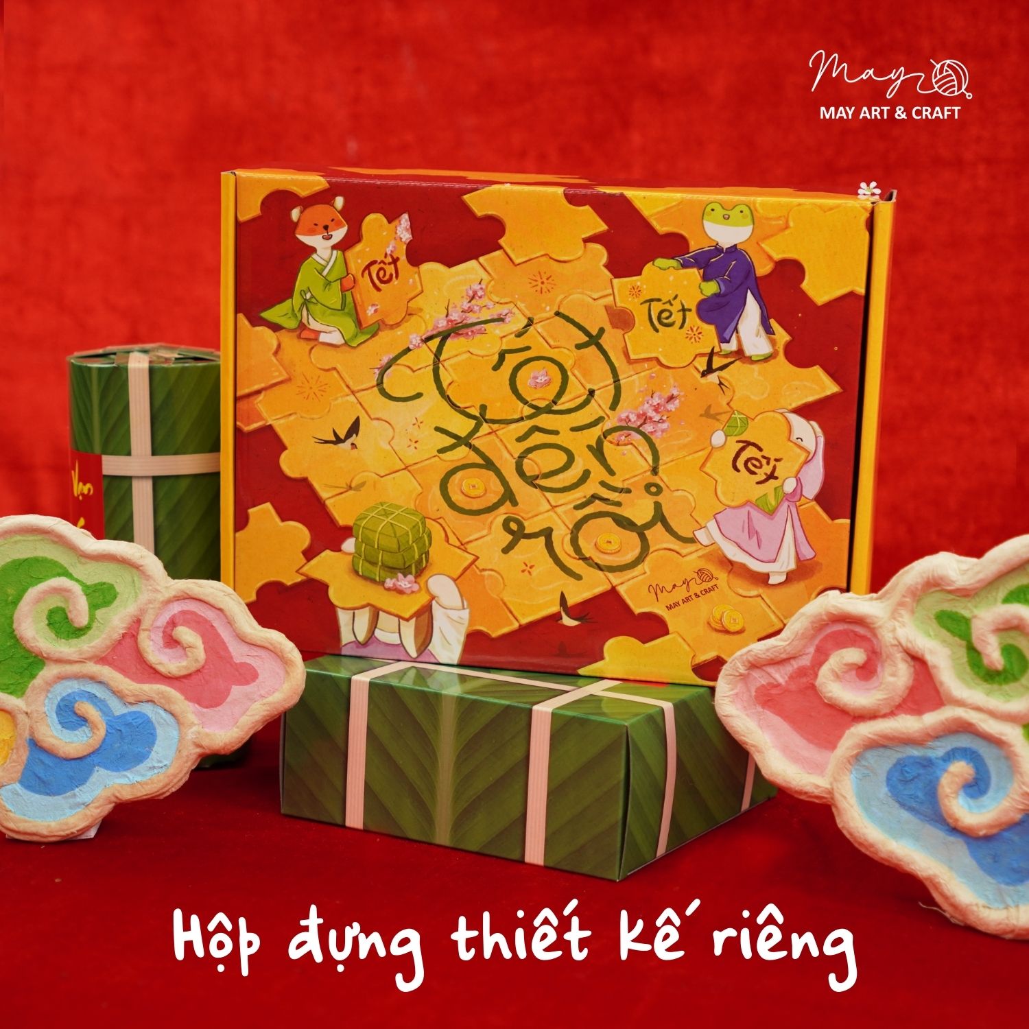 Set quà tết đồ chơi thủ công DIY cho bé 2026
