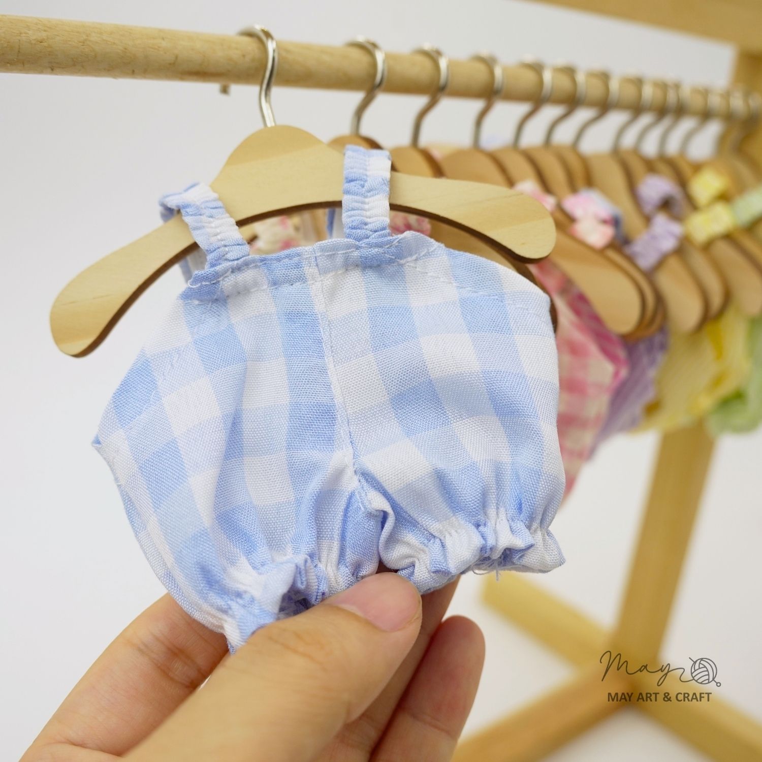 Quần yếm chun cho thú bông mini (nhiều màu sắc)