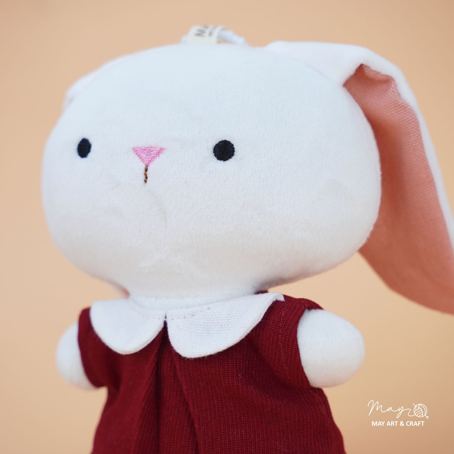 Set quần áo cổ sen thú bông mini phong cách noel