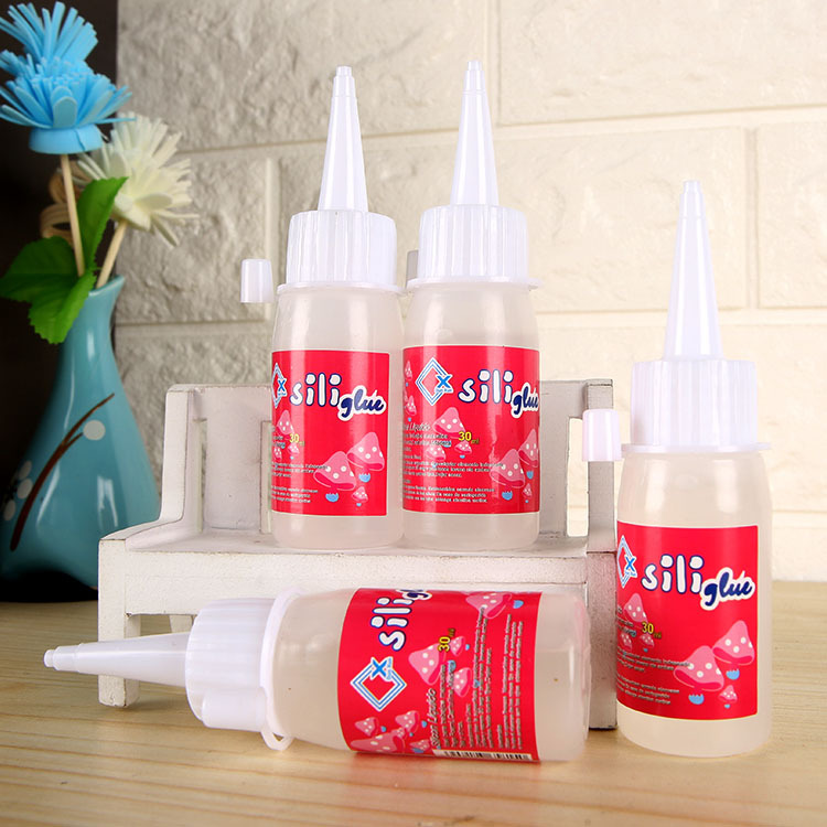 Keo siliglue dùng trong thêu len nổi Punch needle - lọ 30ml