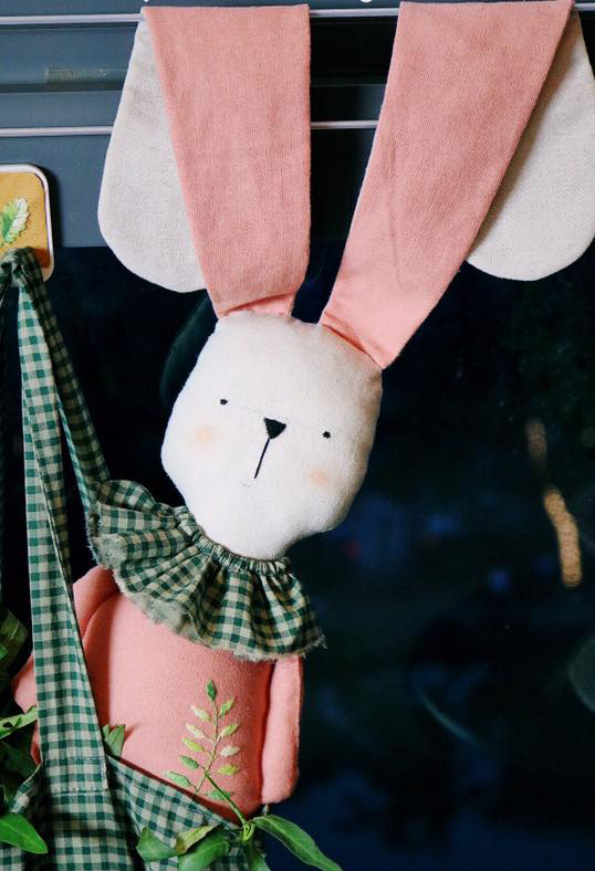 Mẫu rập thỏ bông