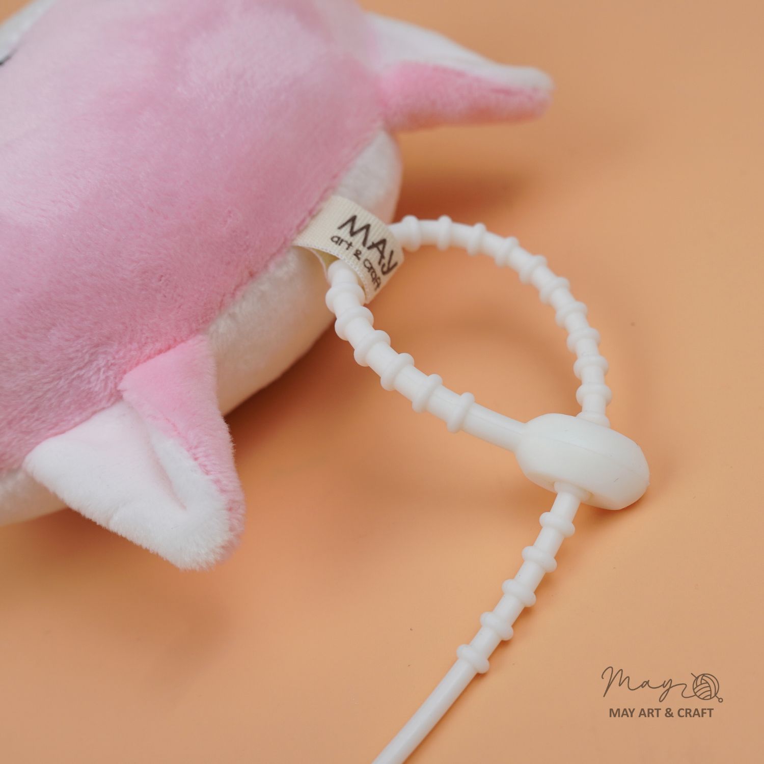 Phôi thú bông mini kèm móc silicon (Không kèm trang phục)