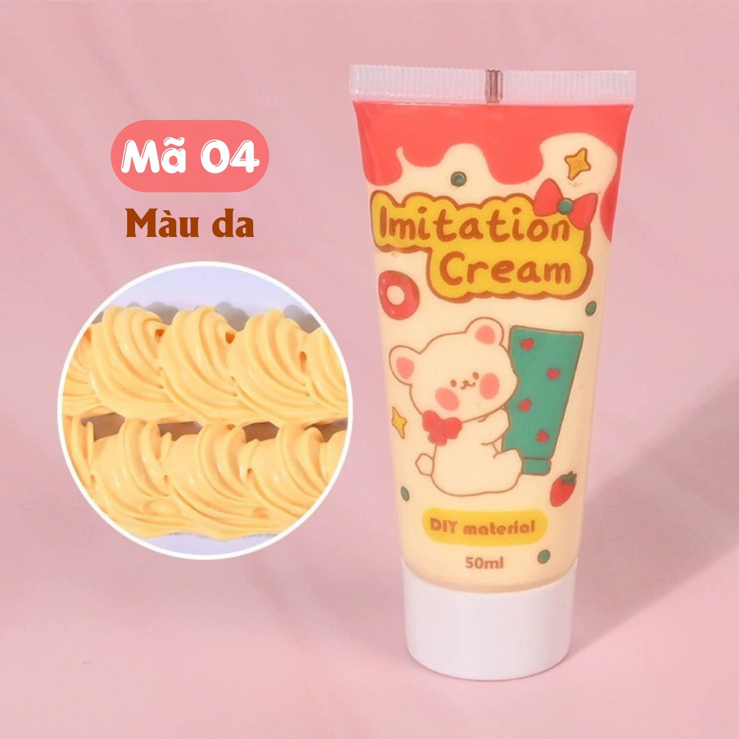 Keo kem DIY tuýp 50g trang trí thủ công